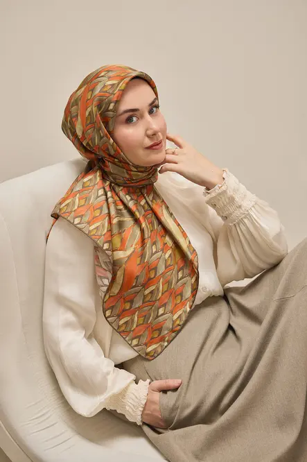 Silk Home Twill İpek Eşarp 11514-13