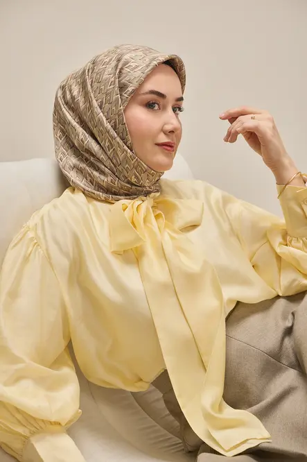 Silk Home Twill İpek Eşarp 11516-05