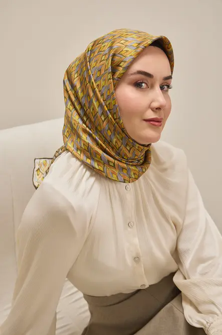 Silk Home Twill İpek Eşarp 11516-10