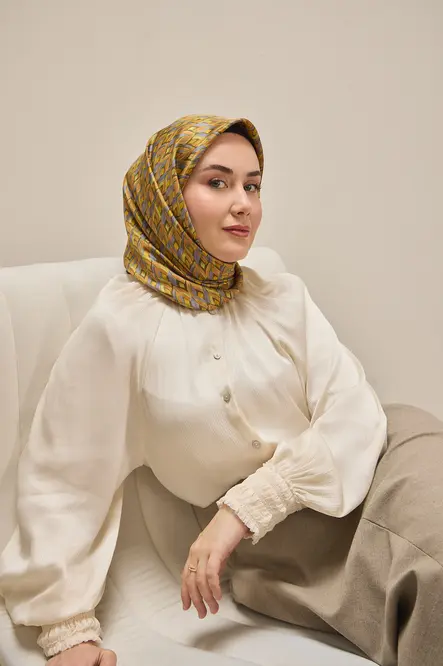Silk Home Twill İpek Eşarp 11516-10