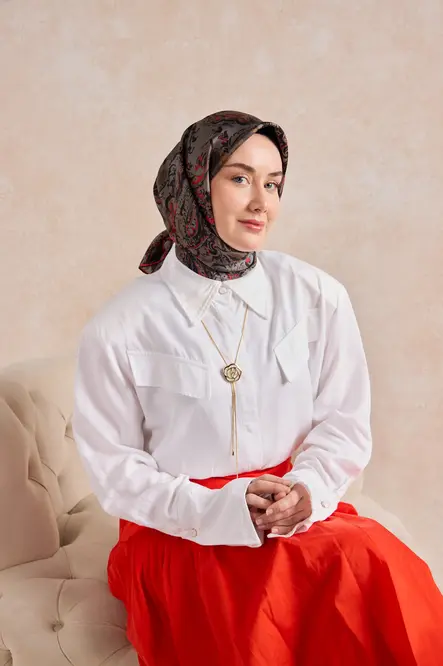 Silk Home Twill İpek Eşarp 11519-02