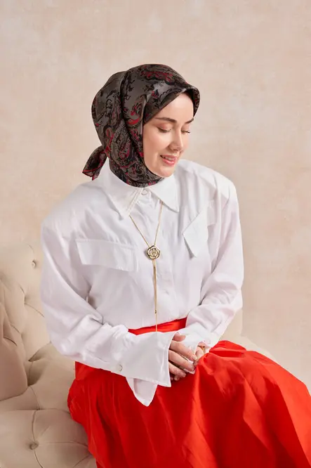 Silk Home Twill İpek Eşarp 11519-02