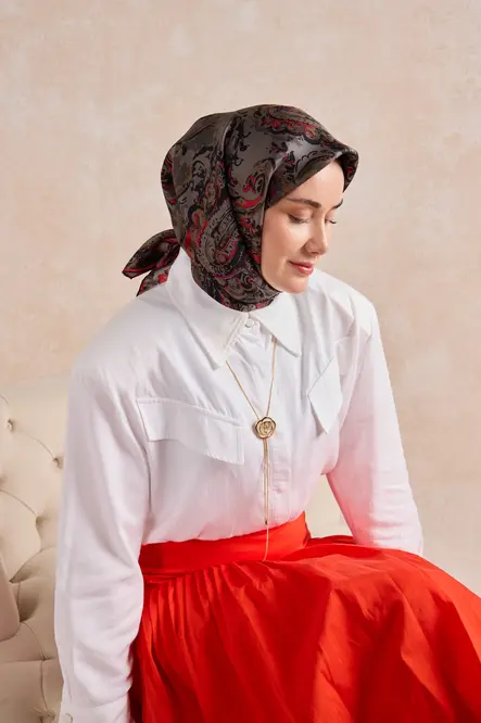 Silk Home Twill İpek Eşarp 11519-02