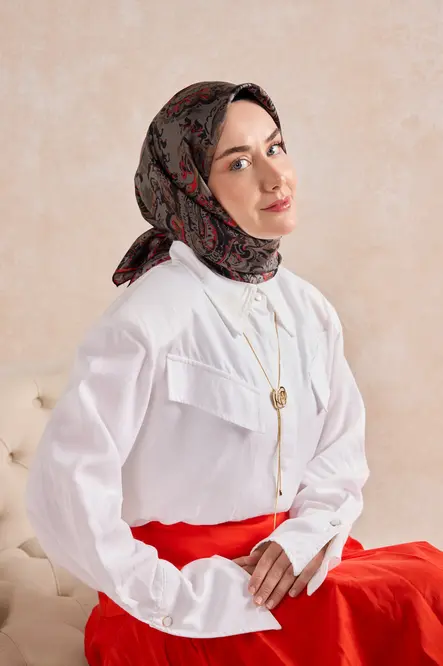 Silk Home Twill İpek Eşarp 11519-02