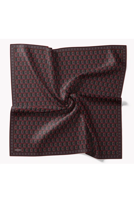 Silk Home Twill İpek Eşarp 11521-09 Zincir Siyah