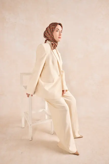 Silk Home Twill İpek Eşarp 11521-17 Zincir Kiremit