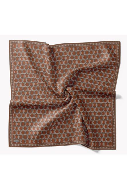 Silk Home Twill İpek Eşarp 11521-17 Zincir Kiremit