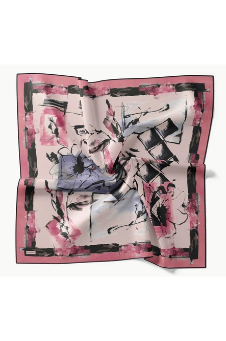 Silk Home Twill İpek Eşarp 11529-06 Signature Bej