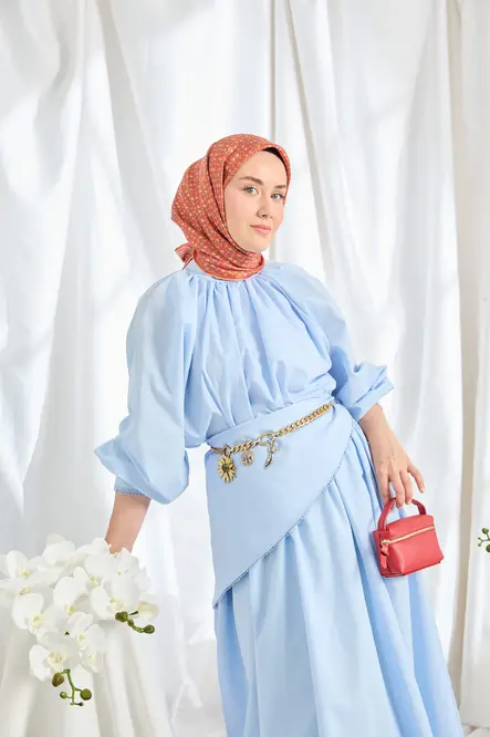 Silk Home Twill İpek Eşarp Mini Bouquet Narçiçeği