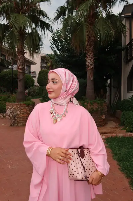 Silk Home Twill İpek Eşarp Bloom Pembe