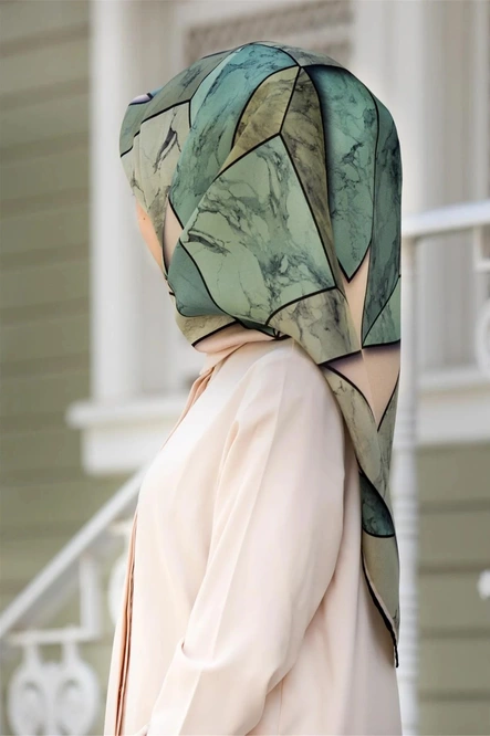 Vissona Twill İpek Eşarp 17548