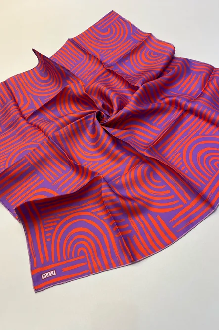 Belli Twill İpek Eşarp 4010-37