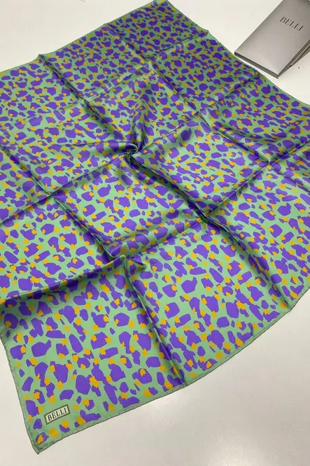Belli Twill İpek Eşarp 4042-07