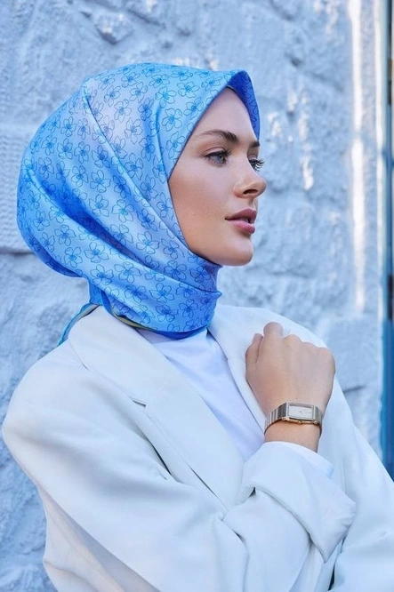 Belli Twill İpek Eşarp 4058-08