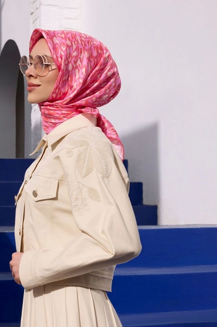 Belli Twill İpek Eşarp 4103-80