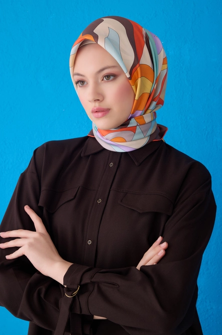 Belli Twill İpek Eşarp 4108-81
