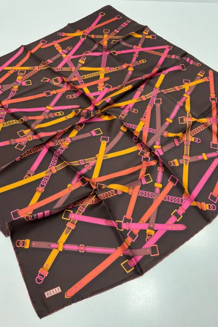 Belli Twill İpek Eşarp 4200-82