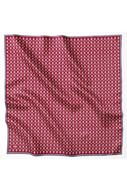 Belli Twill İpek Eşarp Kırmızı