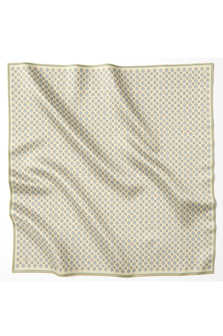 Belli Twill İpek Eşarp Limoni Sarı