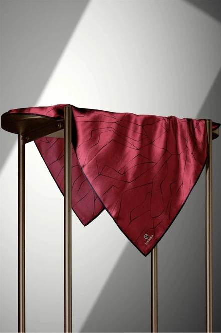 Vissona Twill İpek Eşarp 60801-9