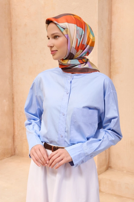 Belli Twill İpek Eşarp 4108-81