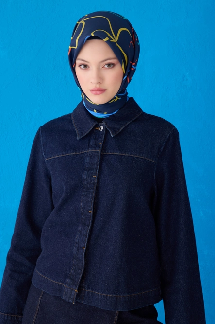 Belli Twill İpek Eşarp 4113-80
