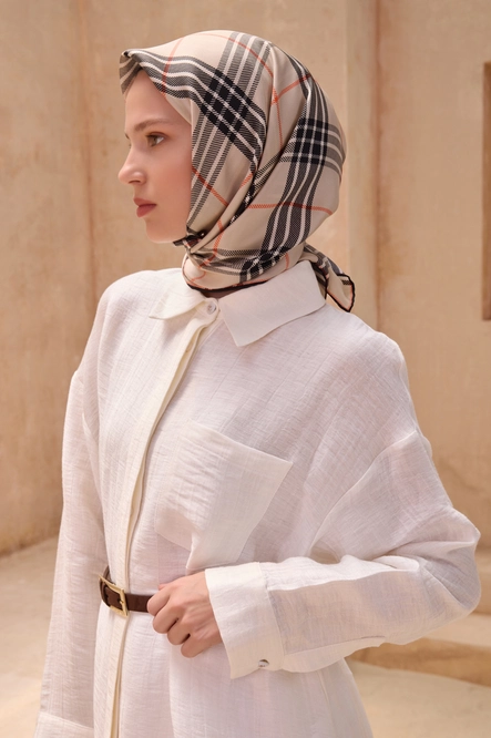 Belli Twill İpek Eşarp 4122-02