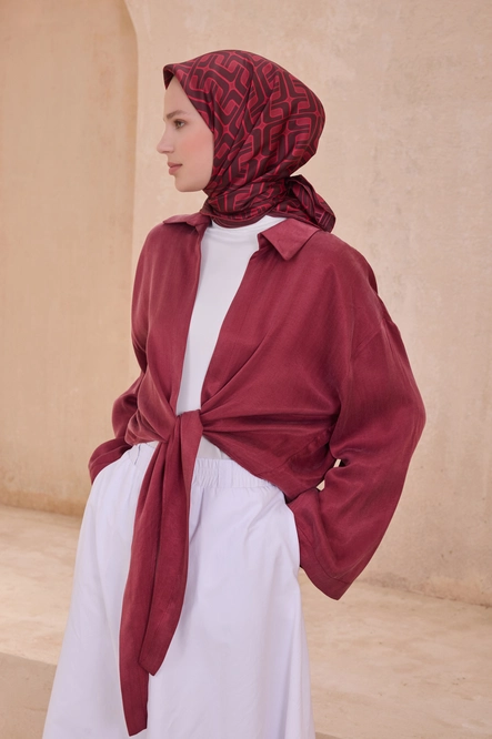 Belli Twill İpek Eşarp 4118-84