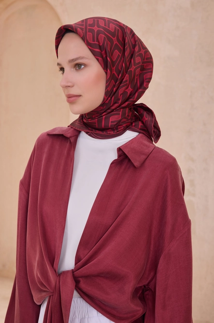 Belli Twill İpek Eşarp 4118-84