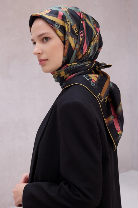 Belli Twill İpek Eşarp 4200-01