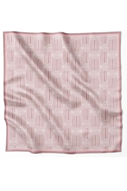 Belli Twill İpek Eşarp 4209-03 Pudra Pembe