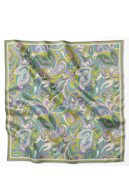 Armine Sura İpek Eşarp Fıstık Yeşili