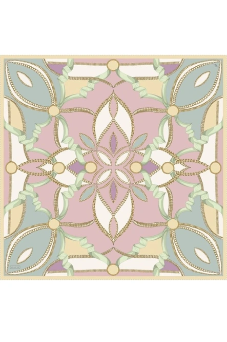 Armine Sura İpek Eşarp Pembe