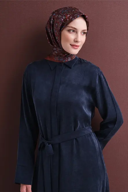 Armine Sura İpek Eşarp Kiremit, Taba