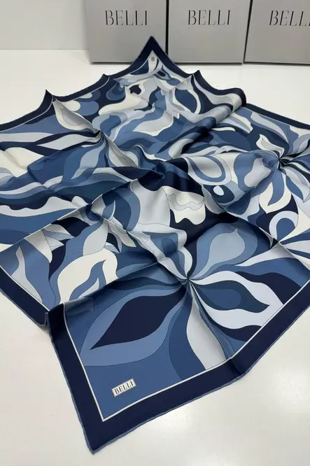 Belli Twill İpek Eşarp 4108-91