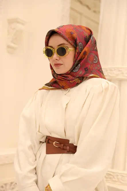 Silk Home Twill İpek Eşarp 11463-42