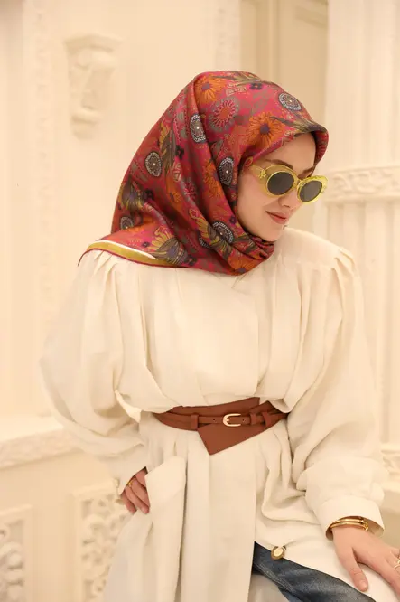 Silk Home Twill İpek Eşarp 11463-42