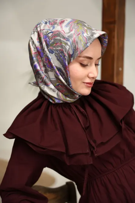 Silk Home Twill İpek Eşarp 11469-41